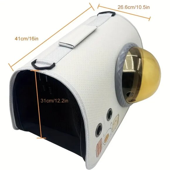 Stylish and Comfy, Portable Cat Carrier with Window!  NWT - Picture 6 of 7